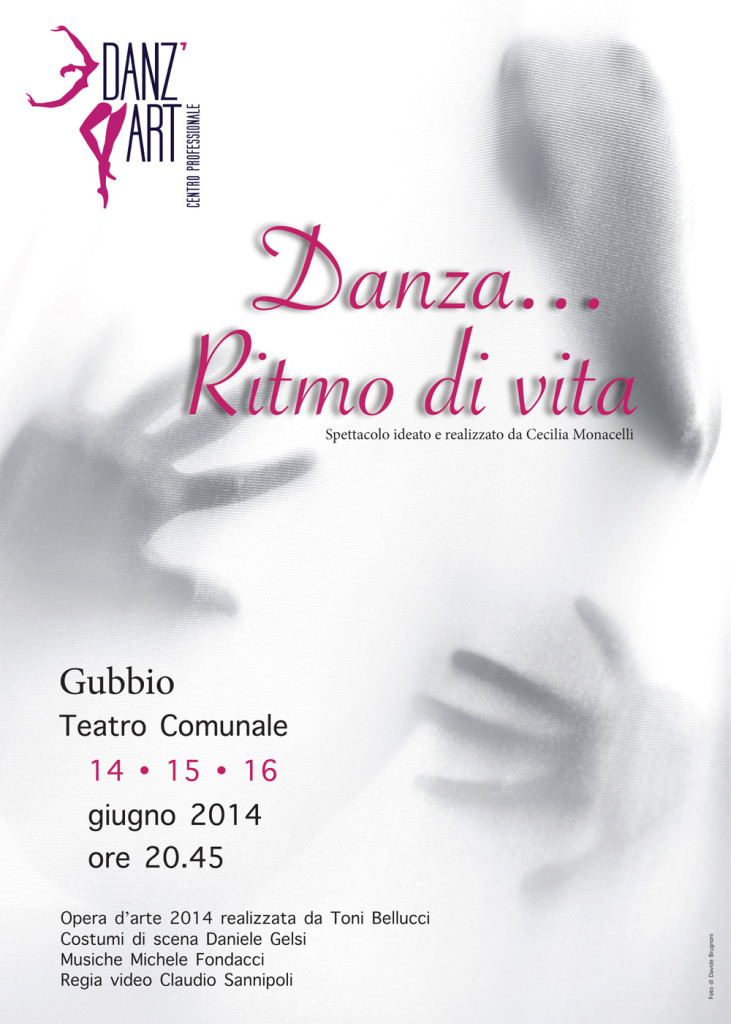 Locandina saggio Danz'ART 2014